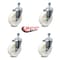 Service Caster 5 Inch Nylon Wheel Swivel 1/2 Inch Threaded Stem Caster Set SCC-TS20S514-NYS-121315-4 - alternate 5
